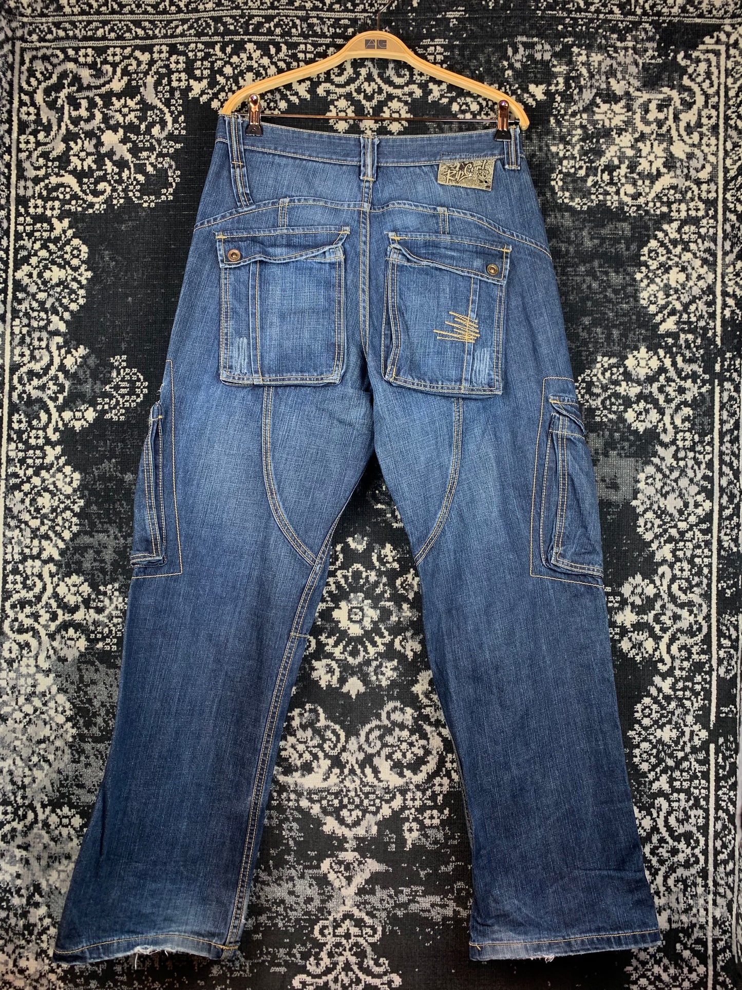 Y2K Rip Curl Denim Carpenter Jeans