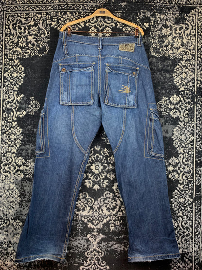 Y2K Rip Curl Denim Carpenter Jeans