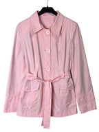 Wissmach Baby Pink Belted Jacket