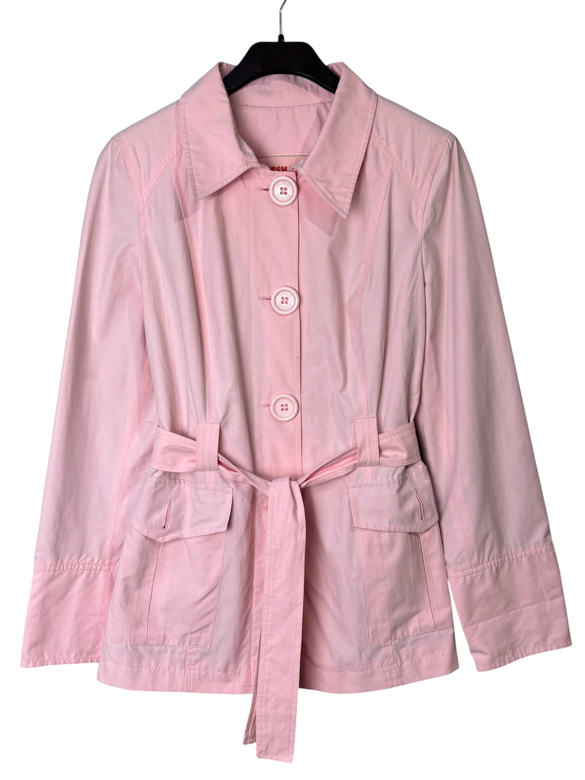 Wissmach Baby Pink Belted Jacket