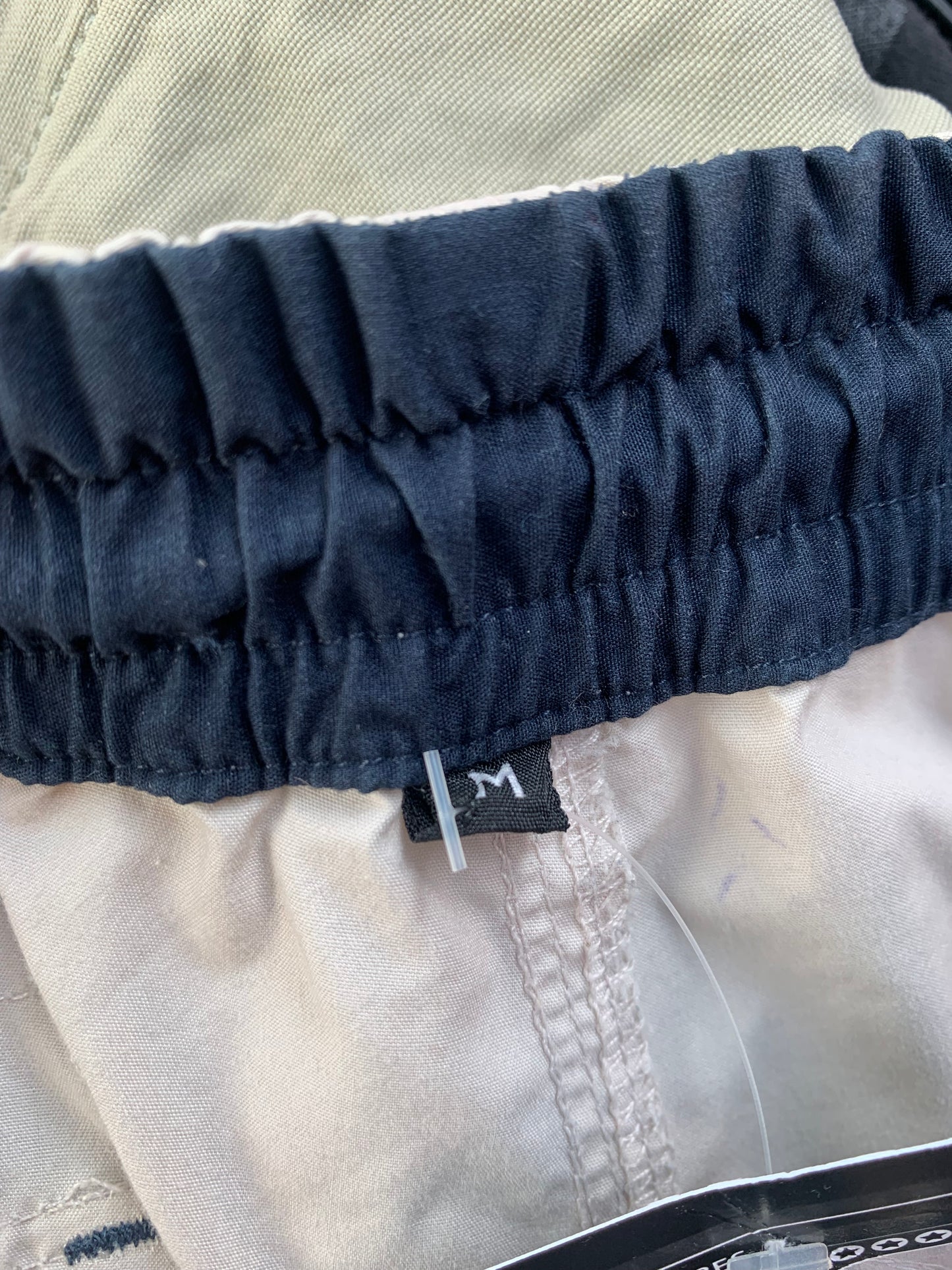 Beige Utility Cargo Pants Women M
