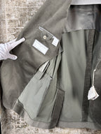 Brunello Cucinelli Corduroy Grey Blazer