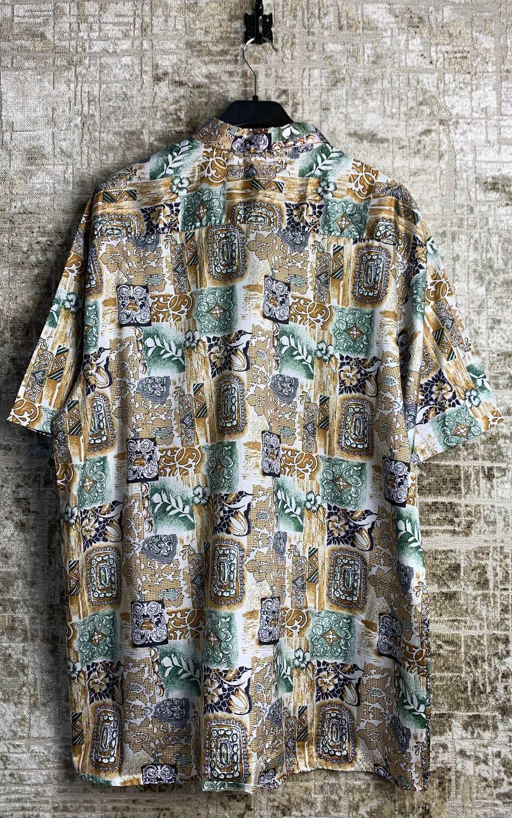 Thai Silk by Apple Abstract Print Shirt