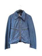 Chambray Zip Jacket
