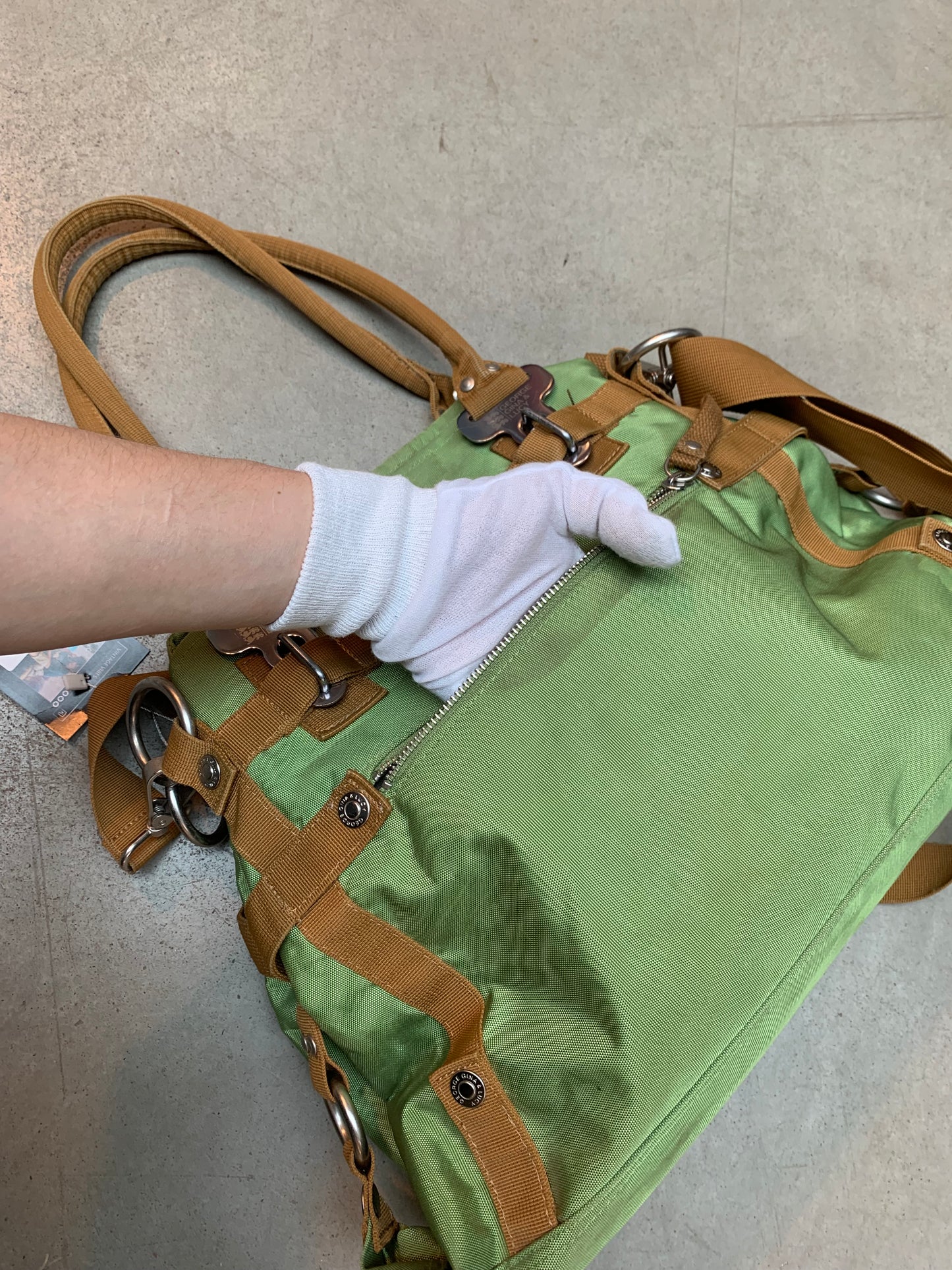 George Gina & Lucy "DOYOURTHING" Green Handbag