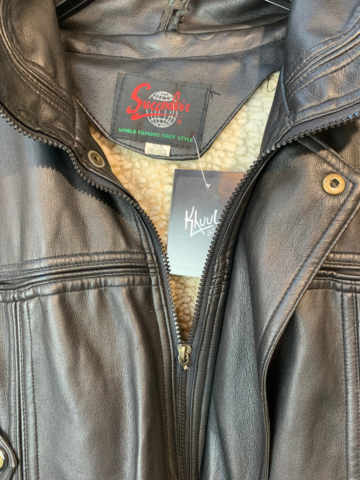 Succedeir Utility Leather Jacket