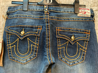 True Religion Rhinestone Super T Jeans