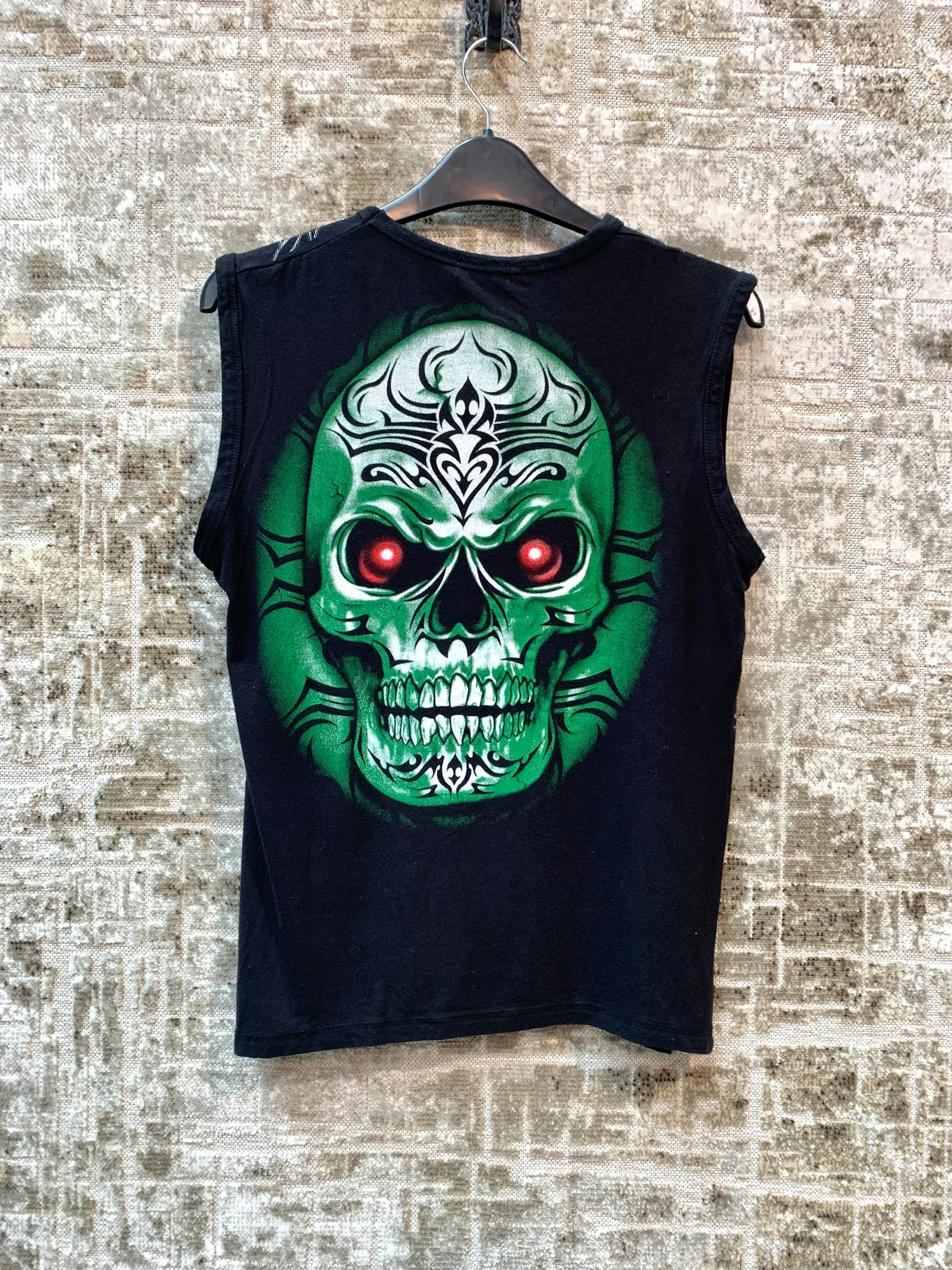 Deemarc Tribal Skull Sleeveless Tee