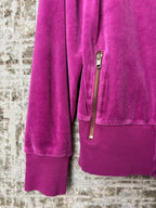 Warp Y2K Velour Track Jacket