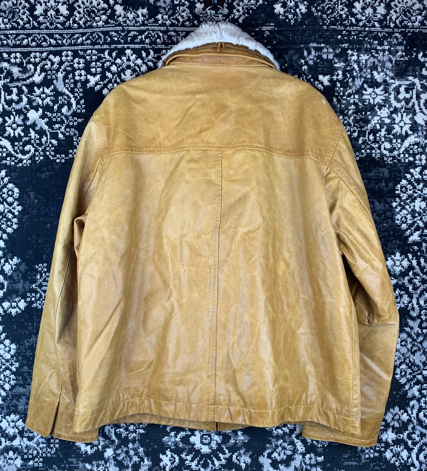 Mens Vintage Bljenkorf basic Leather Jacket