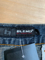 Womens Y2K Denim Cargo Shorts