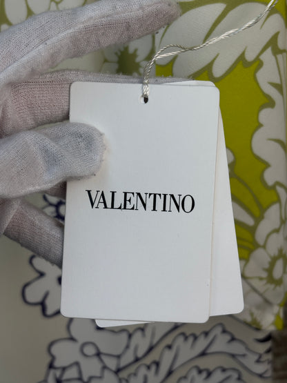 Valentino Garavani Tropical Word Arazzo Kaftan Dress