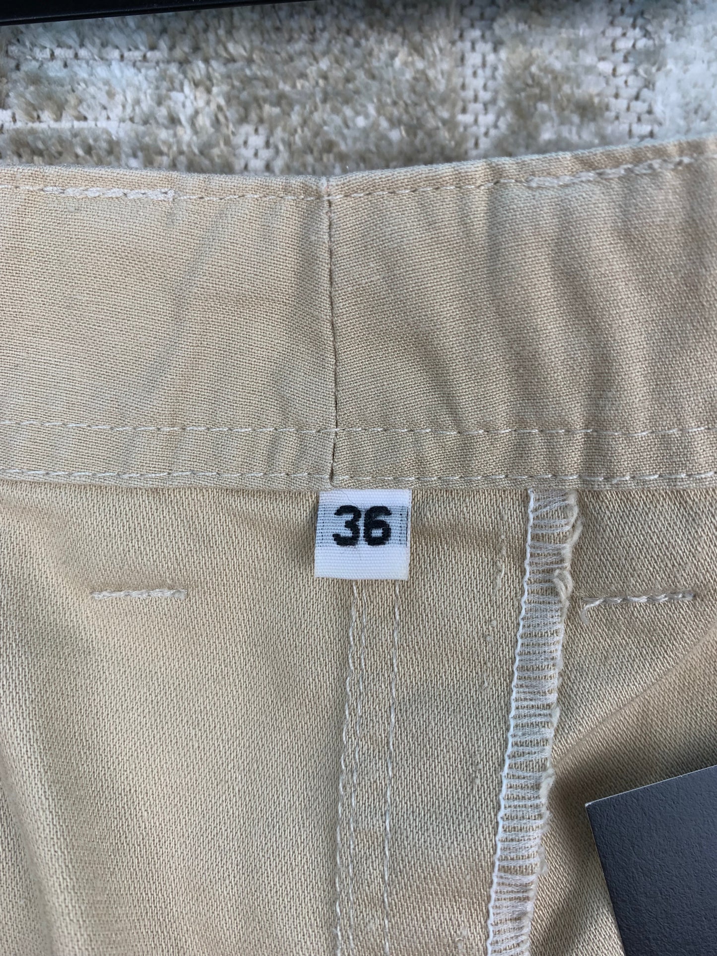 Men's Vintage Beige Cargo Shorts