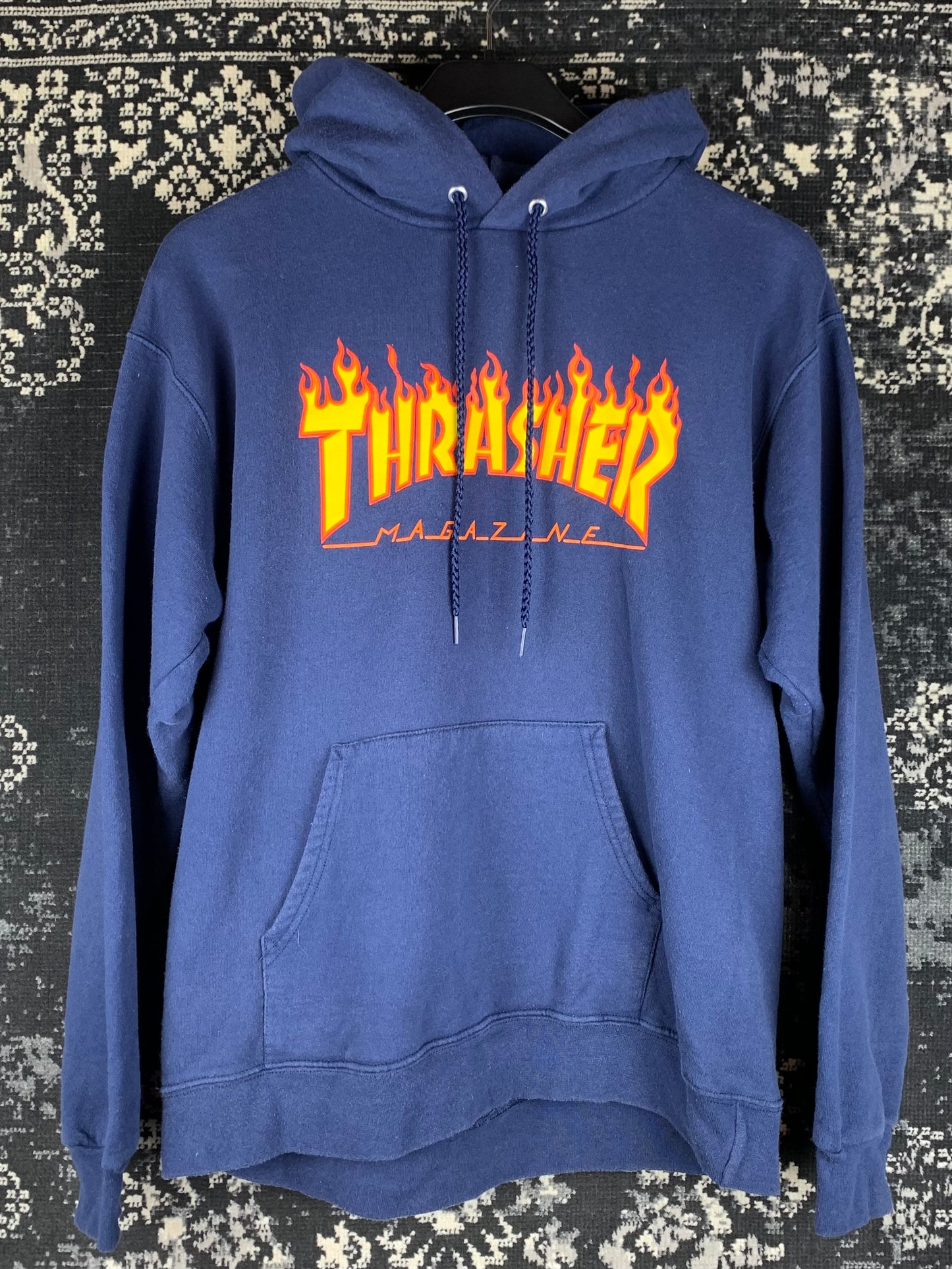 Men's Thrasher Magazine Dark Blue Hoodie