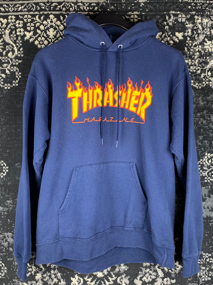 Men's Thrasher Magazine Dark Blue Hoodie