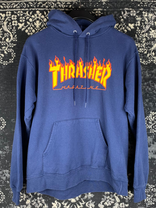 Men's Thrasher Magazine Dark Blue Hoodie