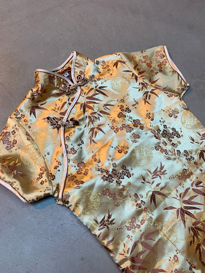 Vintage Women's Chinese Style Fitted Cheongsam Dress