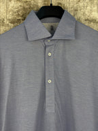 Brunello Cucinelli Long-Sleeve Polo Shirt