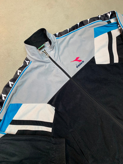 Mens Diadora Retro Track Jacket