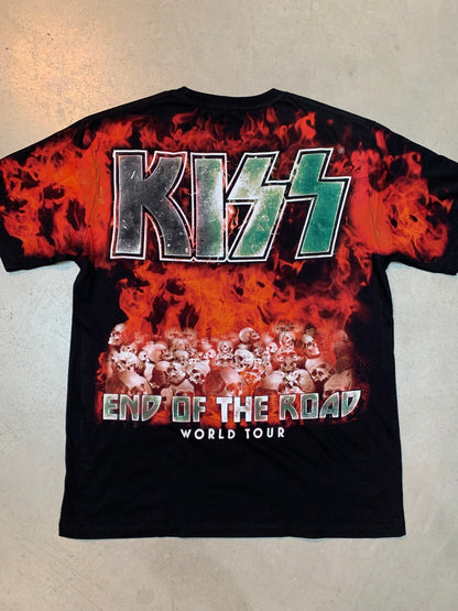 KISS "End of The Road World Tour" All Over Print Band T-Shirt