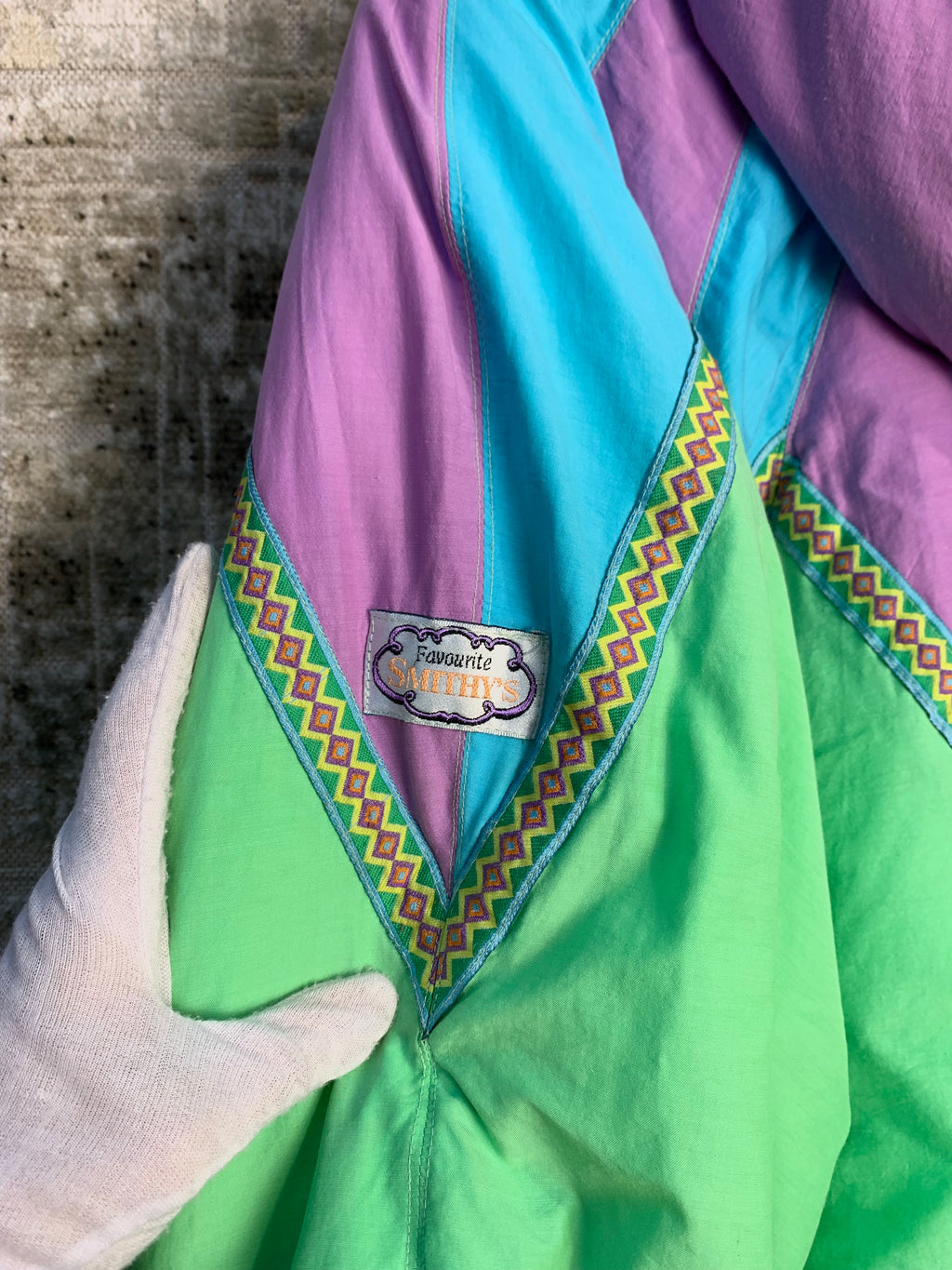 Smithy's Snowfun 80s Colourblock Ski Jacket