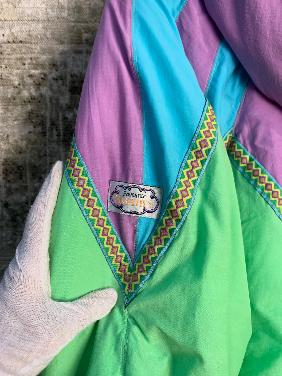 Smithy's Snowfun 80s Colourblock Ski Jacket