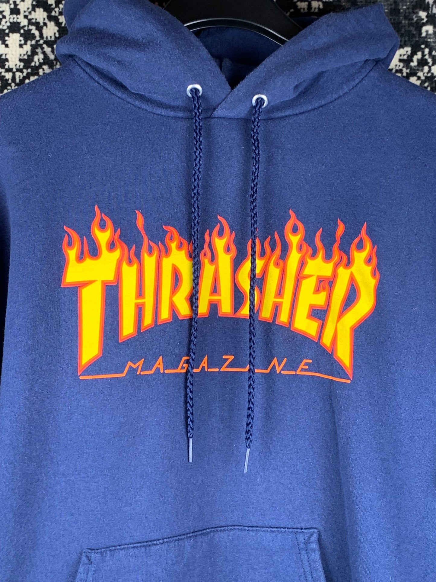 Men's Thrasher Magazine Dark Blue Hoodie