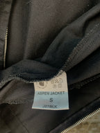 Veste Carhartt Aspen noire zippée style workwear pour homme