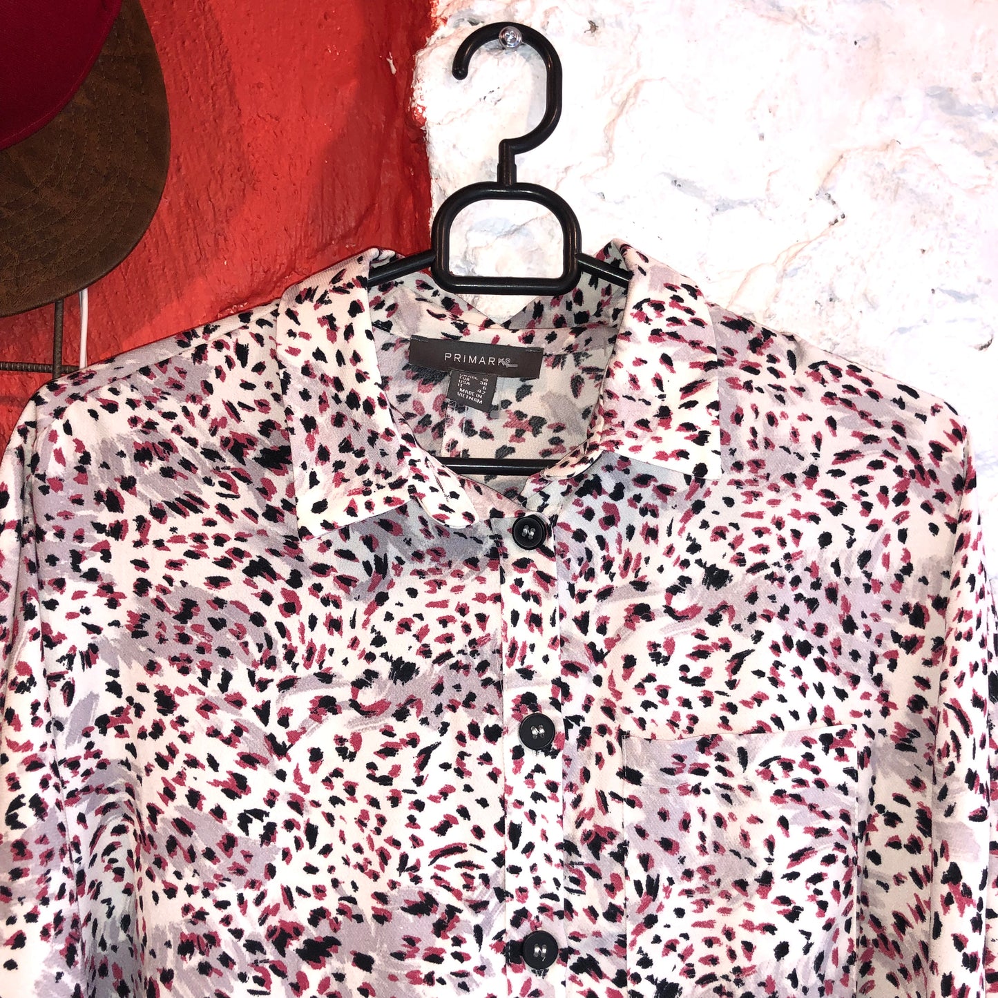 Printed Button Up