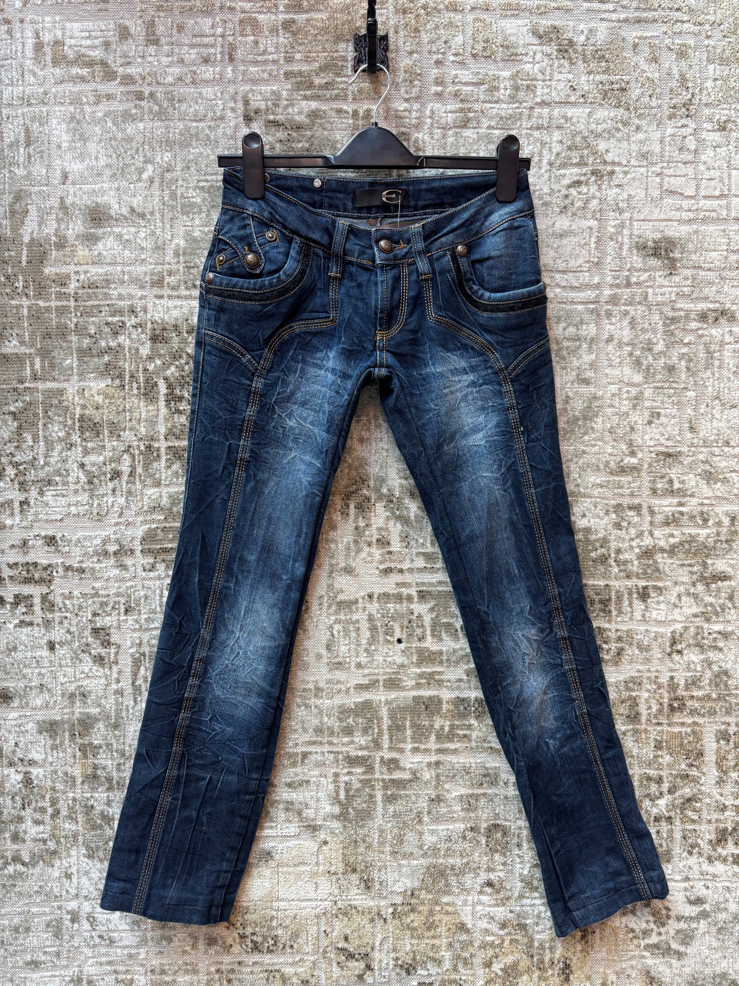 Just Cavalli Y2K Embellished Jeans