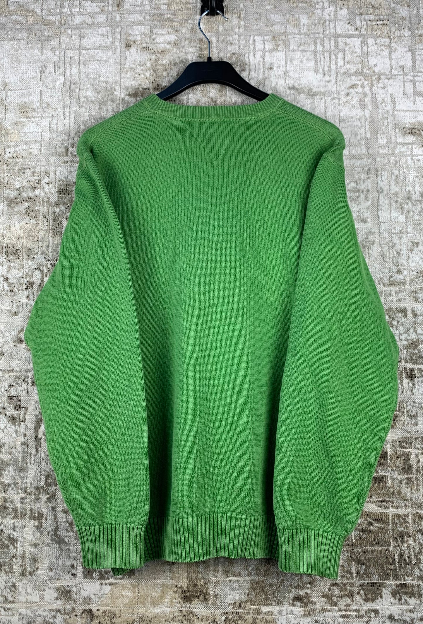 Men's Vintage Tommy Hilfiger Apple Green Sweater
