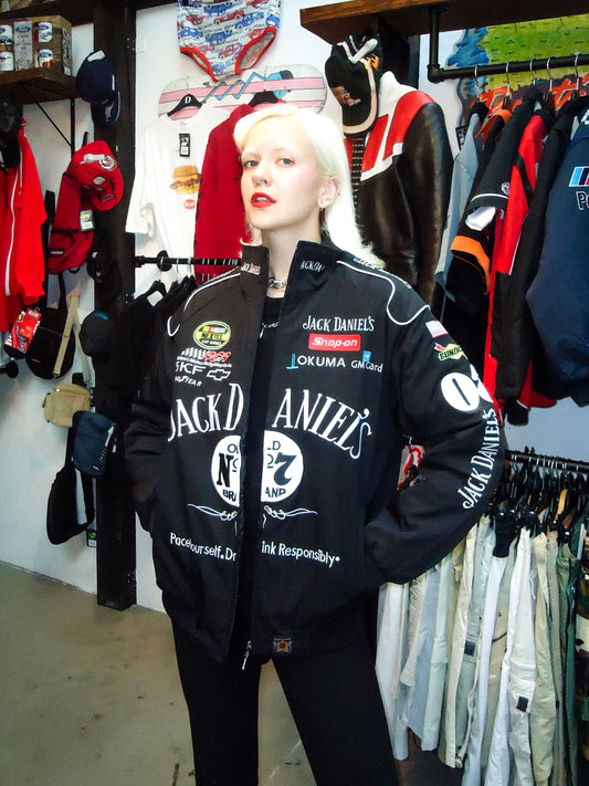 Jack Daniels Nascar Racing Bomber Jacket