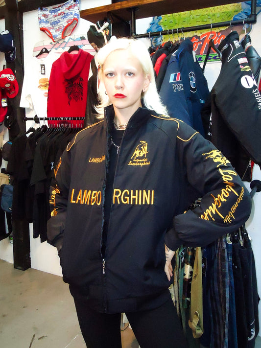 Lamborghini Vintage Racing Bomber Jacket