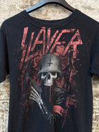 Slayer Skull Helmet Band Tee