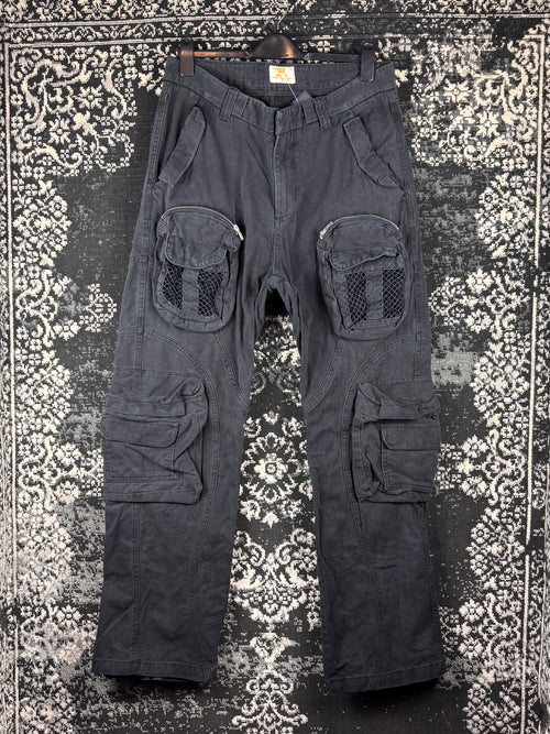 Men's Trendy Vision Black Cargo Pants