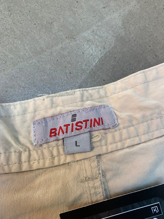 Batistini Sport Beige Cargo Capris Pants