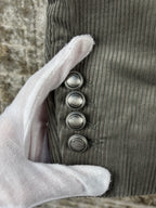 Brunello Cucinelli Corduroy Grey Blazer