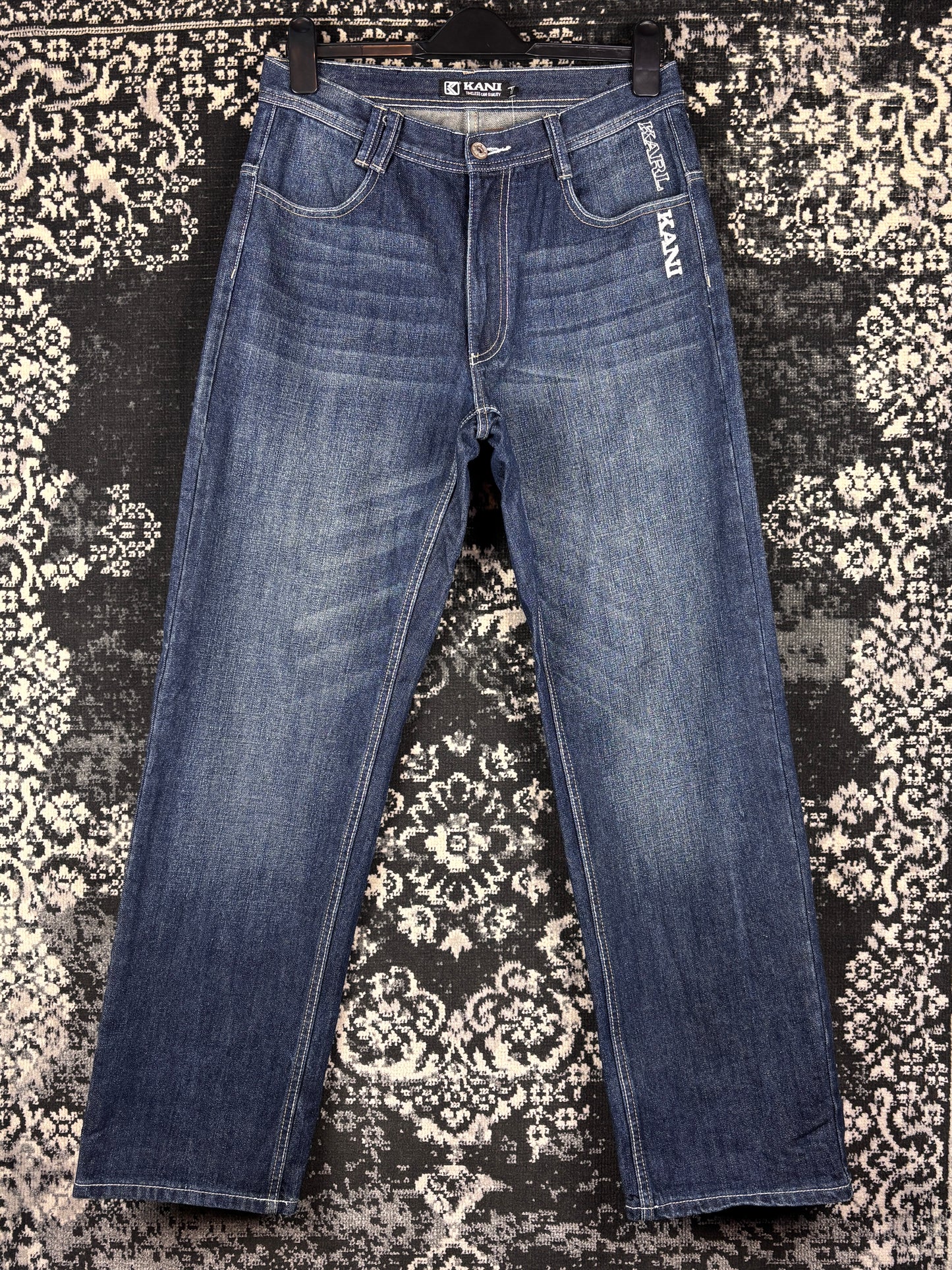 Men's Vintage Karl Kani Embroidered Logo Jeans