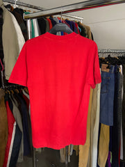 Vintage Michael Shumacher Short Sleeve Shirt M Mens Red Formula One