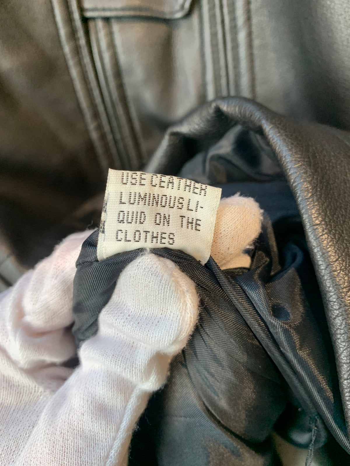 Succedeir Utility Leather Jacket