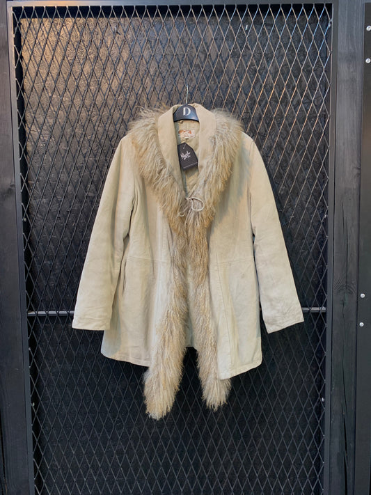 Dremtime Beige Furry Coat