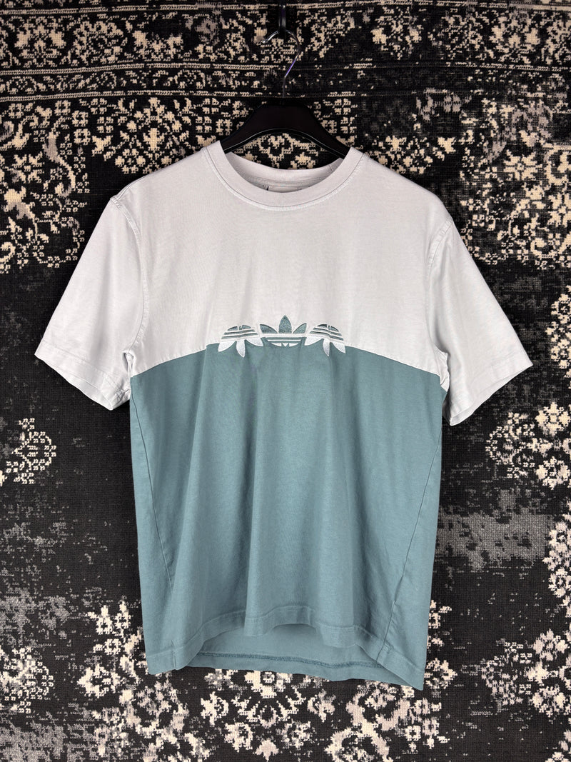 Adidas Originals Duotone T-Shirt with Embroidered Trefoil Logo