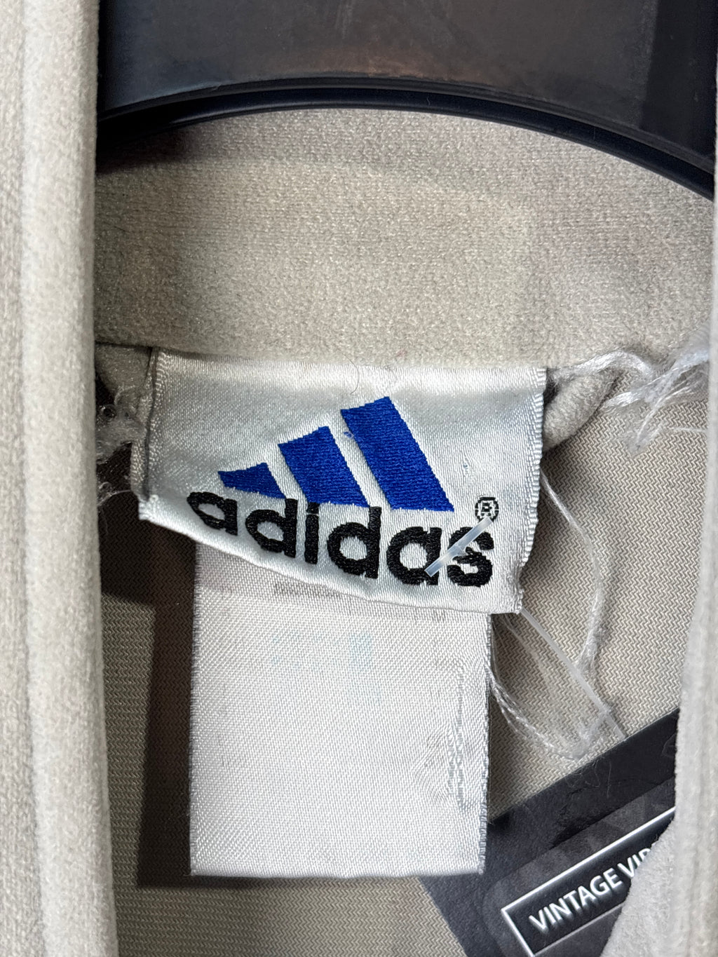 Vintage Adidas Suede-Feel Track Jacket