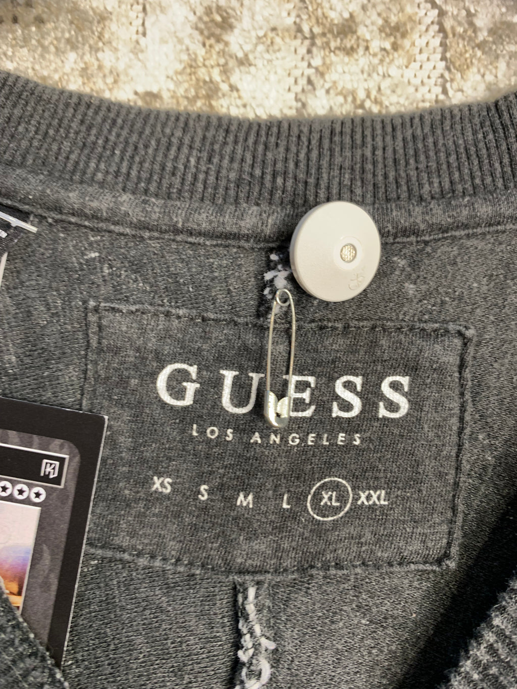 Guess Jeans USA Quilted-Sleeve Sweatshirt