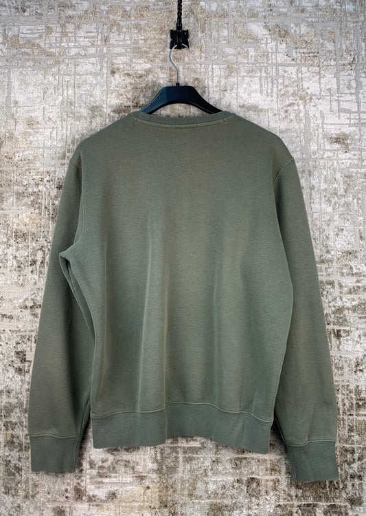 Men's Vintage Champion Khaki Green Sweatshirt