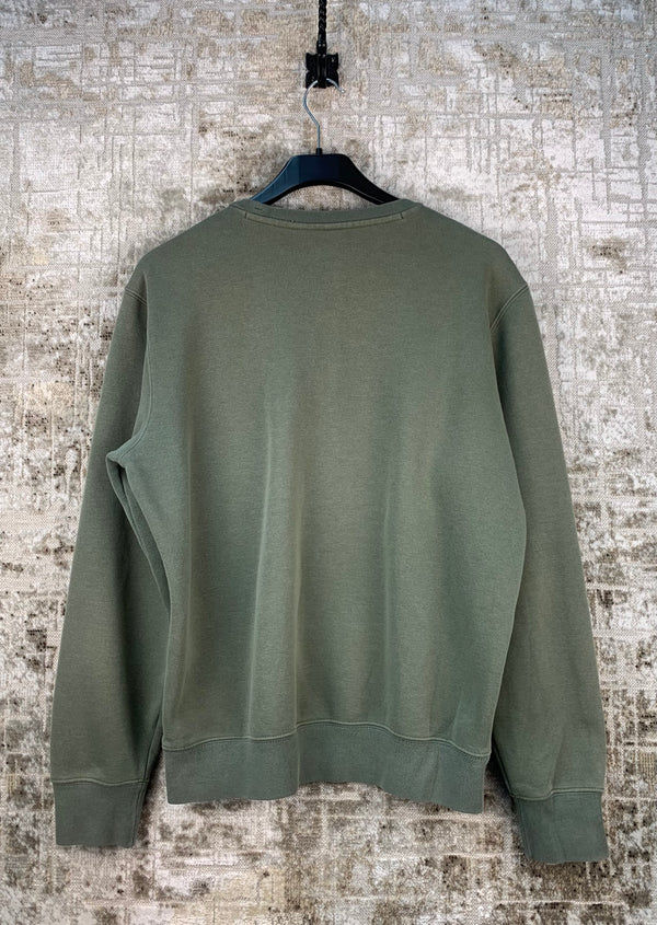Men's Vintage Champion Khaki Green Sweatshirt