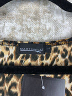 Womens Y2K Martinelli Leopard Print Long Sleeve Top