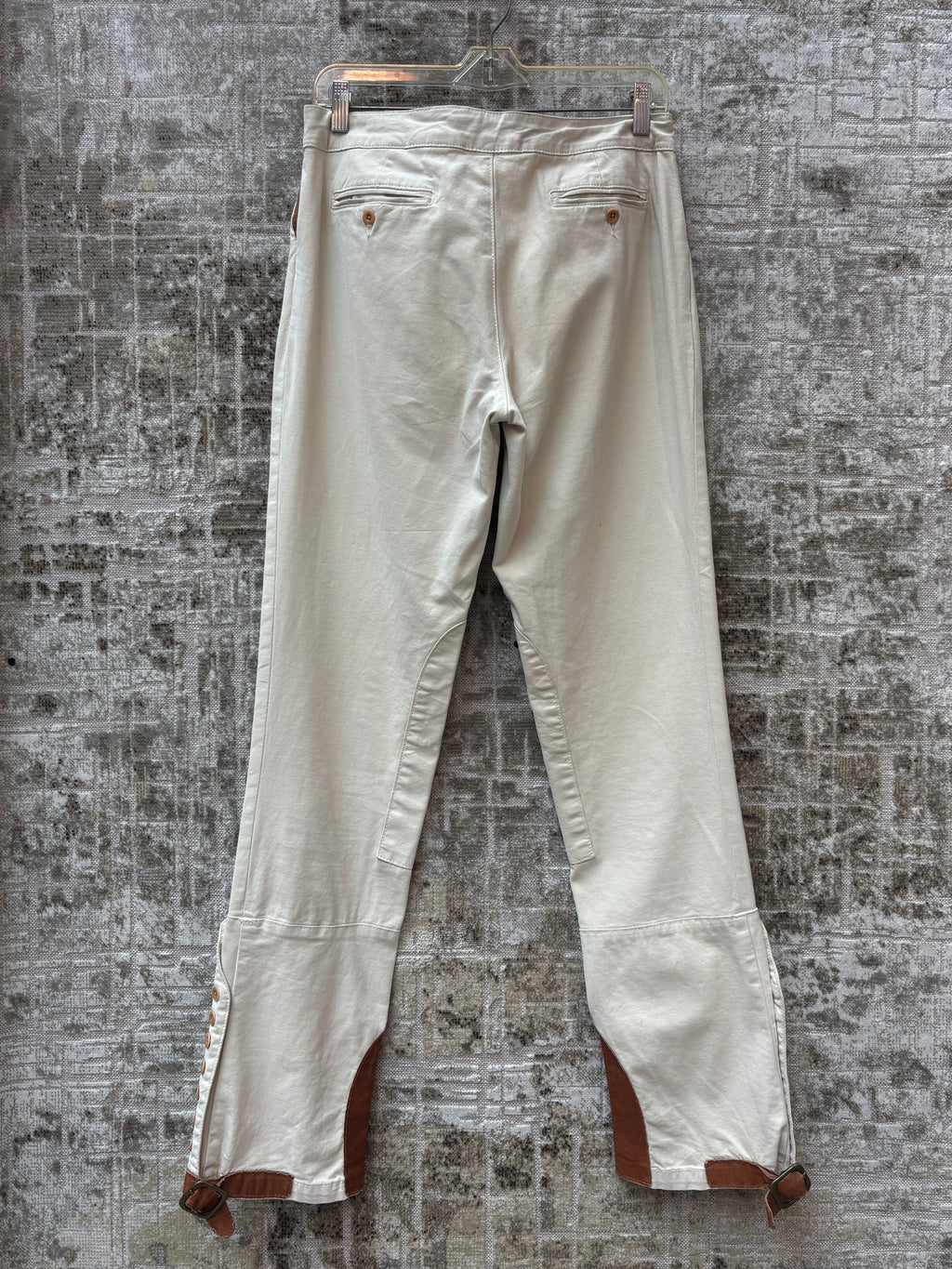 Ralph Lauren Leather-Trim Jodhpur Trousers