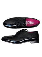 Ferragamo Magic Patent Leather Derby Shoes