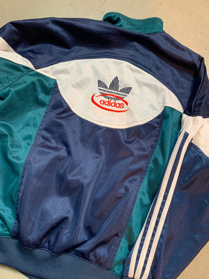 Adidas Originals Vintage Navy Blue Full Zip Track Jacket